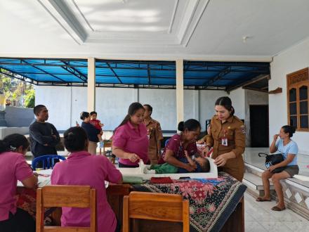 Posyandu Kuncup Mekar di Banjar Dinas Tabog